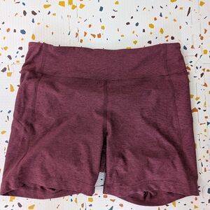 Outdoor Voices Women's Maroon Shorts Medium